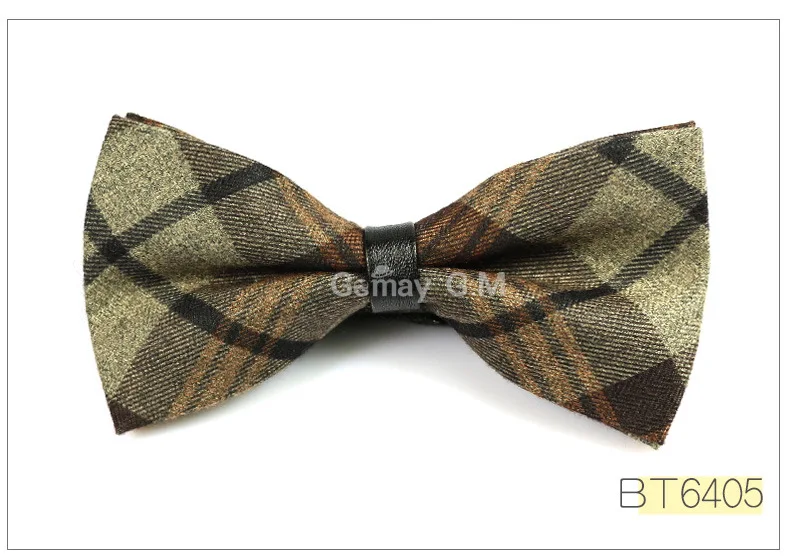 Хлопок и шерсть Bowties для Мужская мода Галстуки Регулируемая Для мужчин S Лук Галстуки классический предварительно связали галстук-бабочка тонкий Gravatas