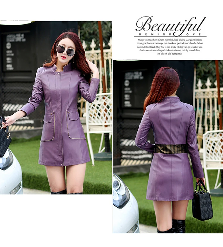 Cotton Femelle Moto Femmes Haute Le En lavender Cotton Cotton Hiver black La Coton 5xl Manteau Cotton Mi L Gray Qualité 2017 Veste H394 Cotton Long Plus Mince Cuir red Taille coffee 8wBvv65q