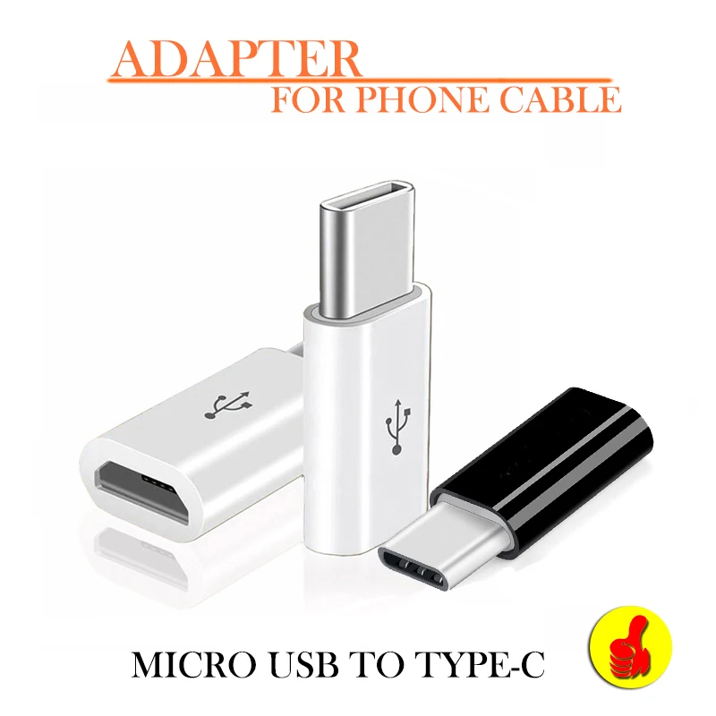 

2PCS Micro USB To Type C USB Charge Cable Adapter Convertor for MacBook Nexus 5X 6P For Huawei Max Note8 Mate9 P9 P10 For Xiaomi