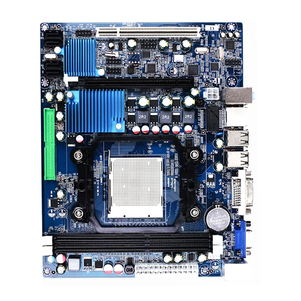 AMD A78 A780V+ SB700 Socket AM3 материнская плата Micro ATX 8 ГБ 2 DDR3 для 940 938 Phenom 2 alton Sempr