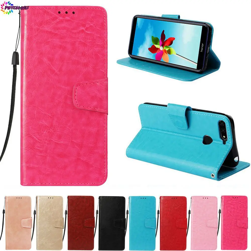 Wallet Flip for Huawei Honor 7A Pro AUM-L29 Honor7A Pro Phone PU Leather Case Cover for Huawei Honor 7 A Pro AUM L29 TPU Capa