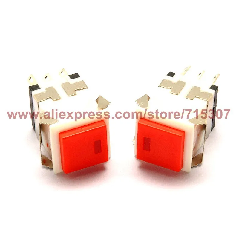 push button switch kd2-21 red 2