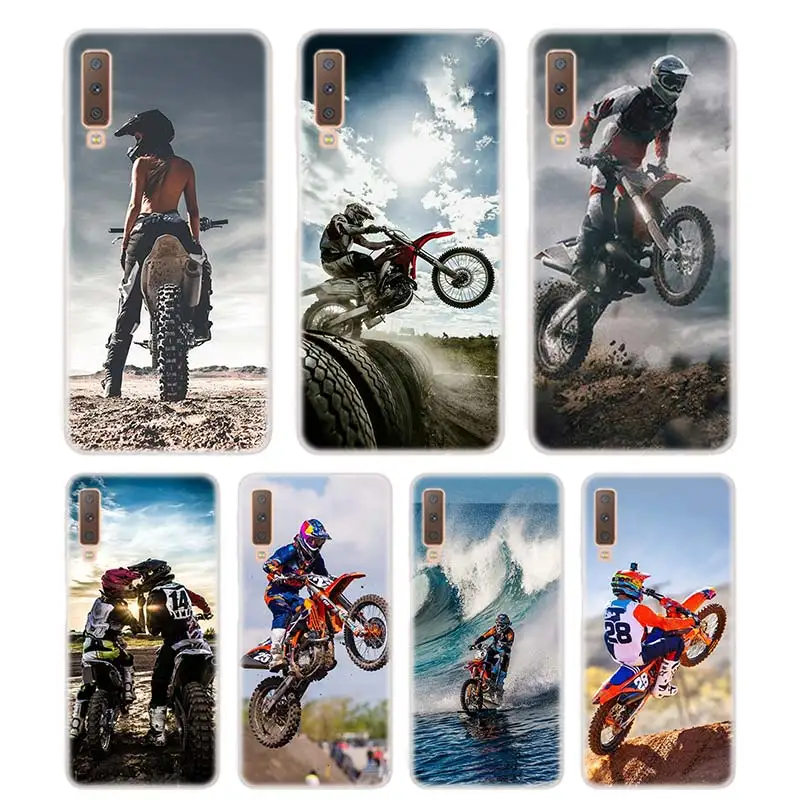 

Silicone Phone Case motocross show Printing for Samsung Galaxy A8S A9 A8 Star A7 A6 A5 A3 Plus 2018 2017 2016 Cover