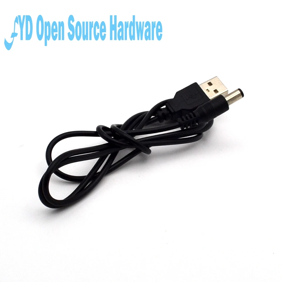 0 8 м бочоночного разъема адаптер USB до 5 мм 5V + DC Jack кабель постоянного тока