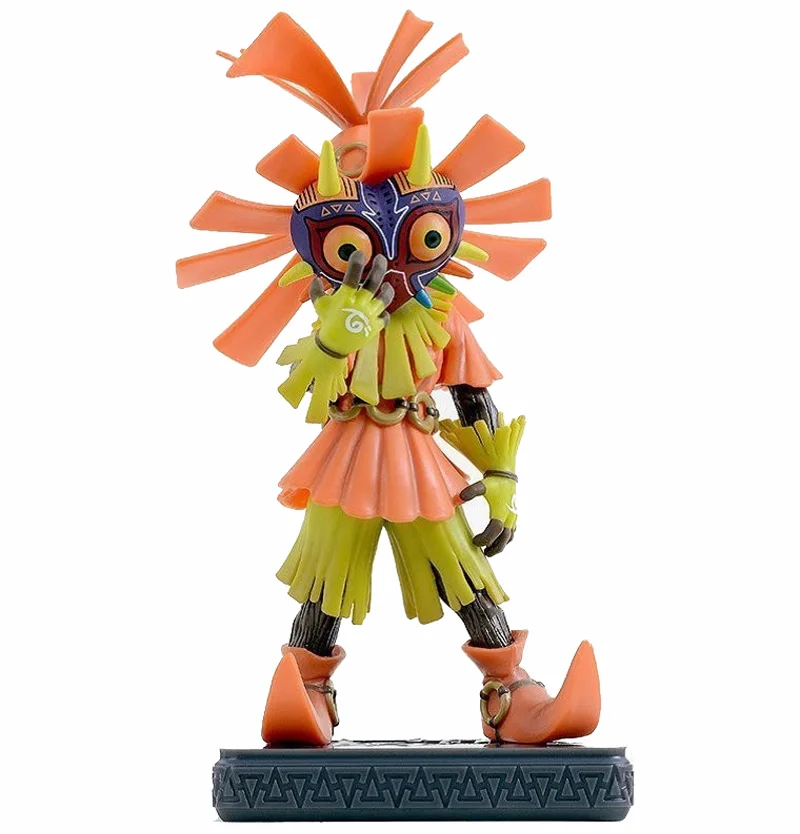 The Legend of Zelda Figure Toy Figma 284 Link Nendoroid 413 733-DX 733 Majoras Mask 3D Skull Kid Figurine Zelda Model Dolls