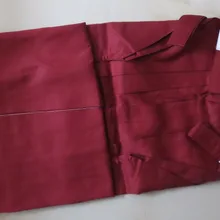 Унисекс высокое качество kendo Униформа Единоборства брюки кунг-фу хакама Хапкидо красный