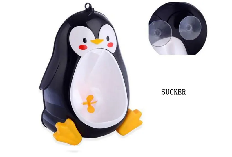 Fashion Ergonomic Penguin Wall-Mounted Kids Boy Potty Toilet Urinals Boy Hook Kids Toilet Training For Boys 0-7years  (4)