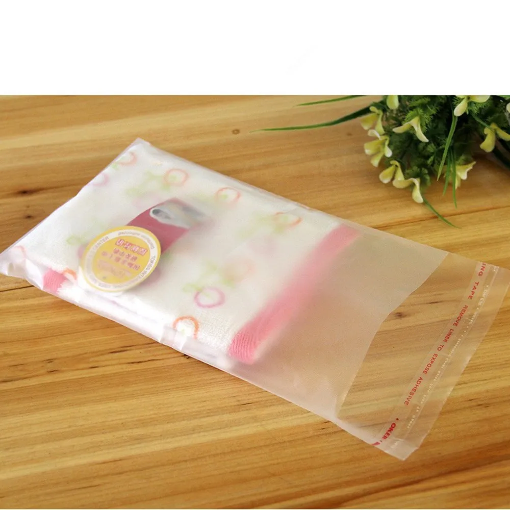 Buy 200Pcs/ Lot 14*20cm Transparent Storage Poly Pouch