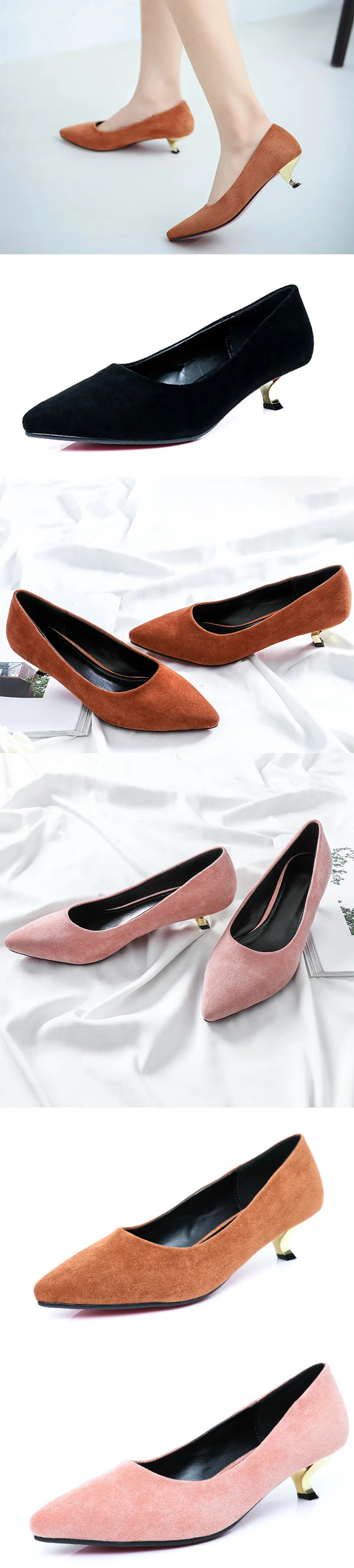 WEIQIAONA/Новинка года; сезон весна; женская обувь; Классическая обувь ...