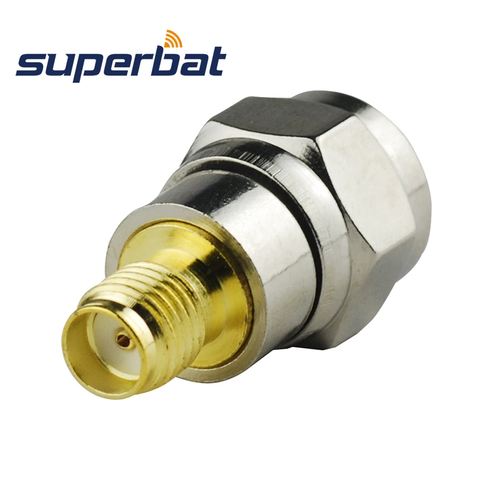 Superbat 5 шт. SMA F адаптер Гнездовой разъем для Штекер прямой радиочастотный
