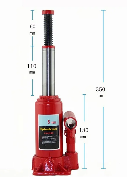 

5Ton Car sedan hydraulic bottle lifting jack auto repairing tool lifting stand