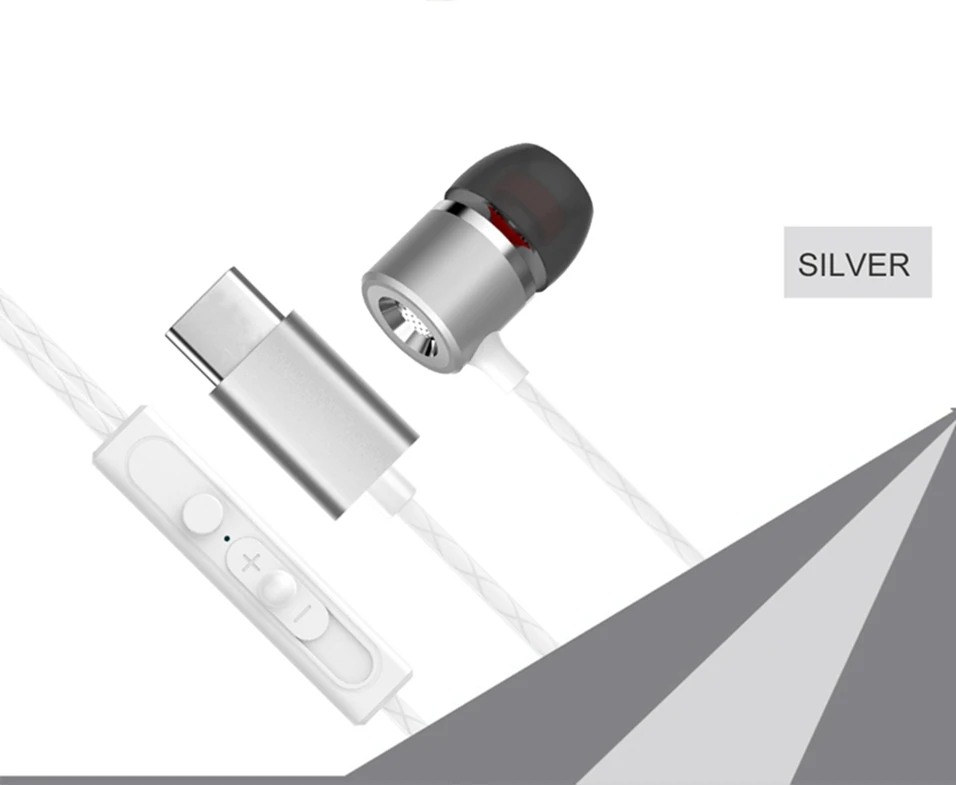 Icoque Headphone for Leeco USB Type-c Earphone Earbuds with Microphone for Letv Le 2 Pro Max 2 In-ear Headset Type c Earphones   (11)