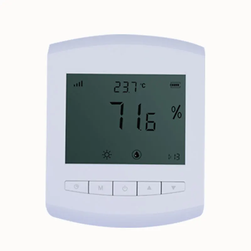 

digital LCD display 470mhz wireless temperature humidity sensor 433mhz lora long range remote temperature humidity data logger