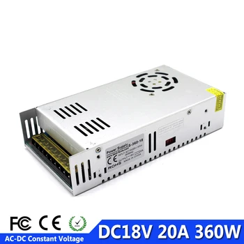 

Single Output Switch power supply AC110V 220V TO DC18V 20A 360W Power Source for CNC Router Led strip Light Monitor 3D Printer