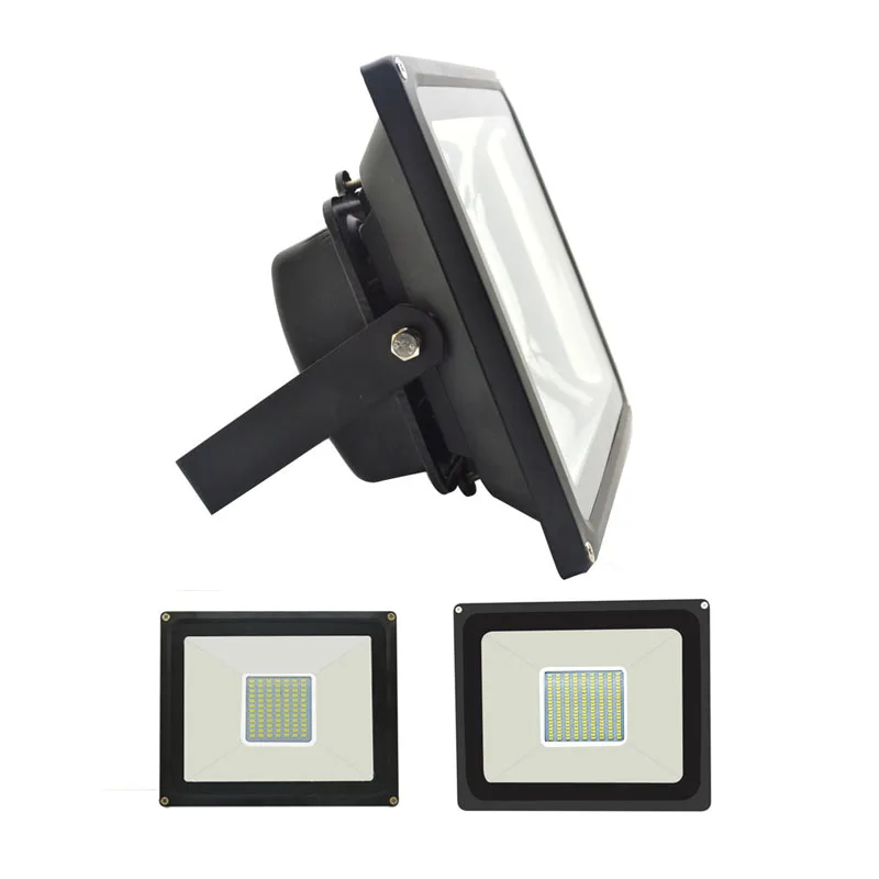 IP65 Водонепроницаемый Светодиодный прожектор 50 W 100 W 220 V 230 V 240 V наружного внимания светодиодный Светодиодный прожектор Exterieur настенный светильник проекторы