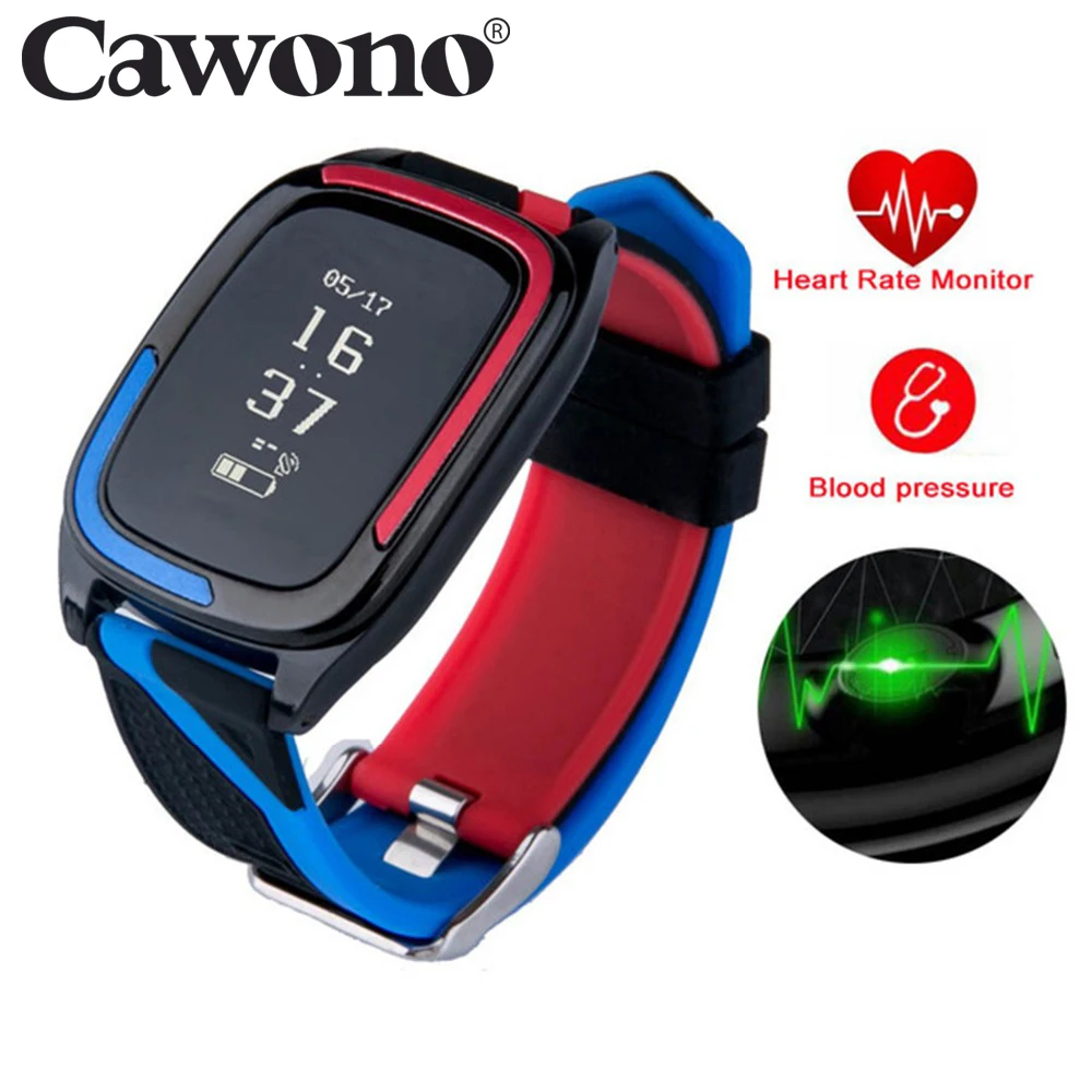 

Cawono Bluetooth DB05 Waterproof Smart Wristband Fitness Tracker Watches Blood Pressure Heart Rate Monitor Smart bracelet Band