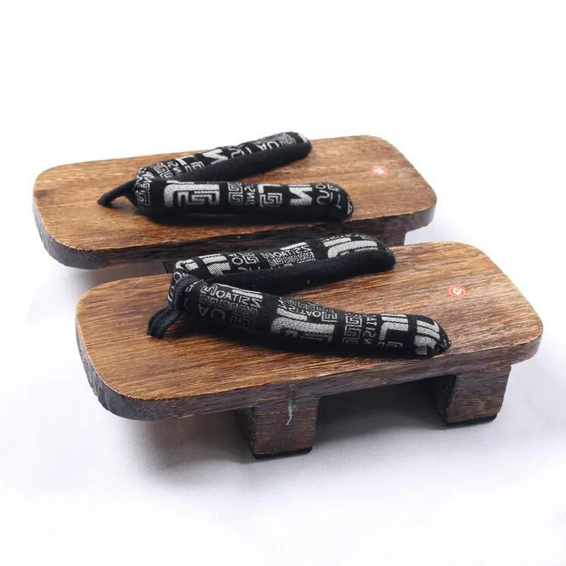 Popular Sale Men Summer Wooden Clog Creative Japanese gentleman Sandals