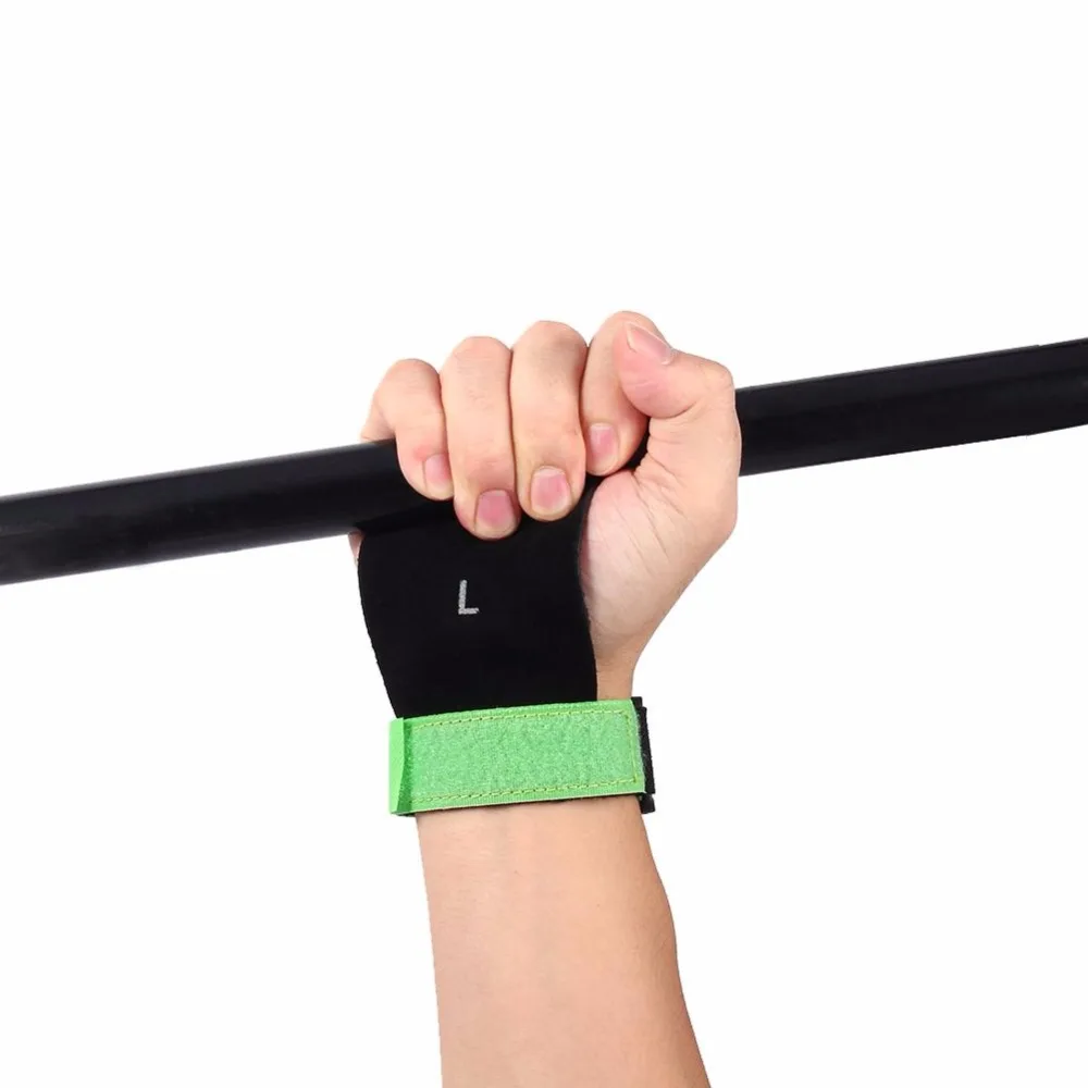 

YOSOO Fitness Weight Lifting Glove Gym Weightlifting Wrist Belt Wraps Support Exercise Body building Barbell Dumbbell Golves