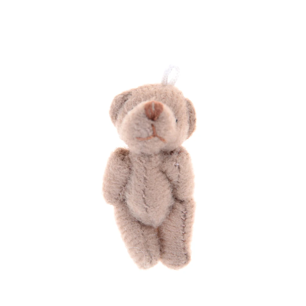 TOYZHIJIA 1 шт. kawaii а так же кукла Мишка Тедди плюшевый брелок с наполнением игрушка