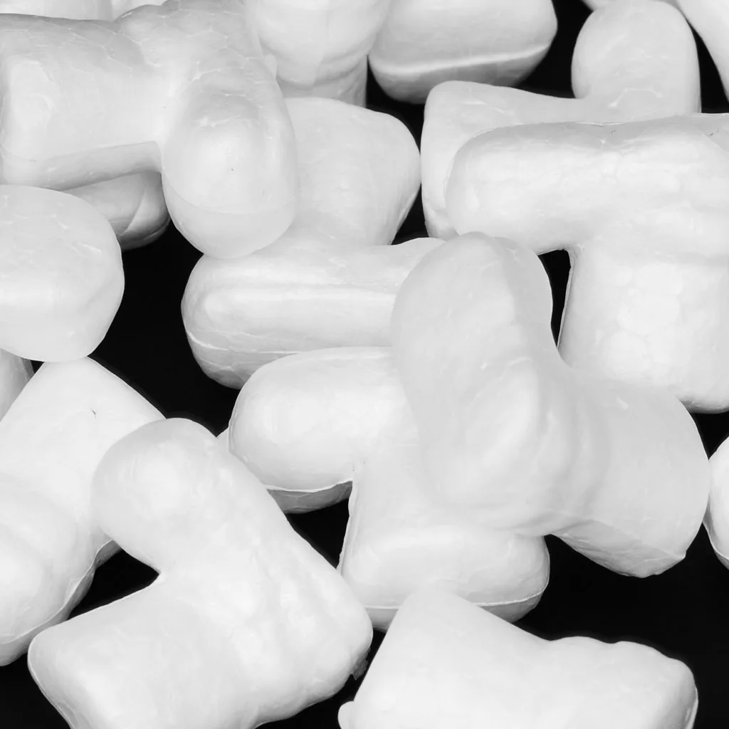 10Pcs DIY Polystyrene Christmas Decoration Foam Crafts Baubles Pendants Snowman/Horn Christmas Tree Ornaments Xmas Wedding Party