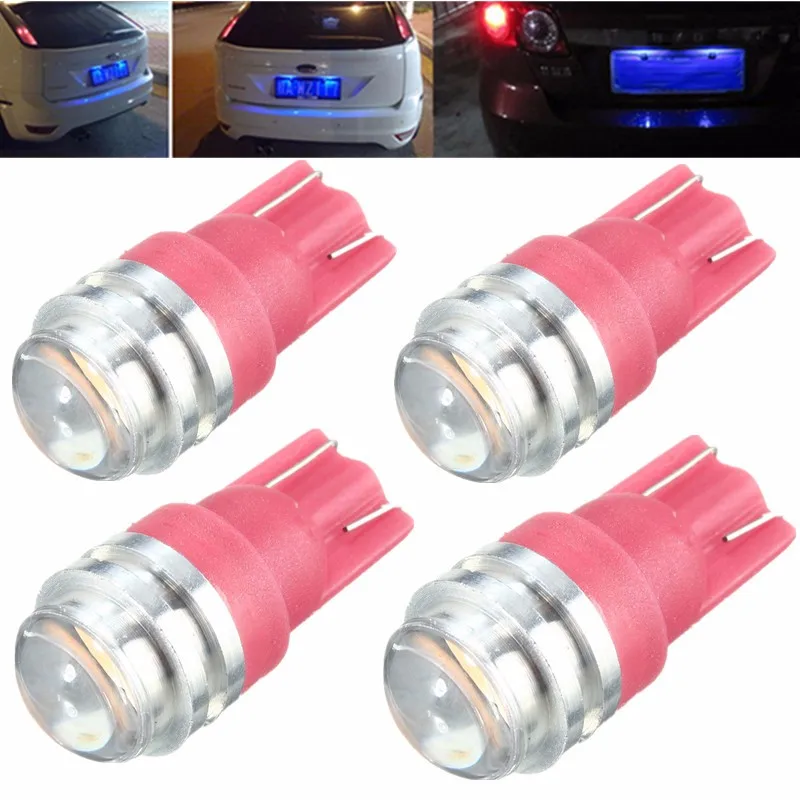 

T 10 W5W 168 194 5630 2 SMD 0.8W LED Bulb Auto Number License Plate Wedge Side Car Light Lamp Bulbs Car Light Sourse DC 12V