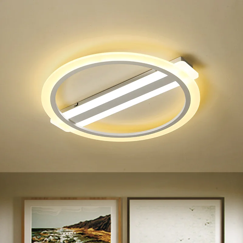 Novelty Iron Round Ceiling lighting Modern LED Nordic ceiling lights