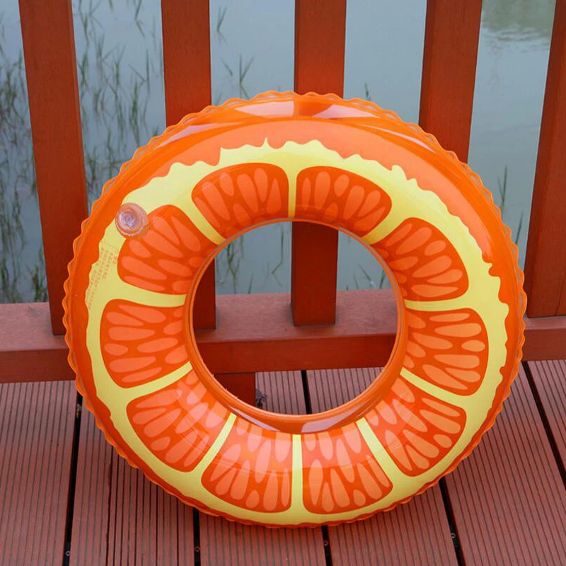 All Size Inflatable Party Fun Fruit Lemon Watermelon Swimming Circle Ring Pool Float Toy Water Sport Swim Rings | Спорт и