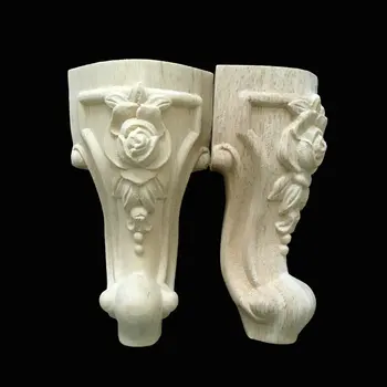 

Wood carving custom furniture foot European carving and cabinet accessories sofa foot
