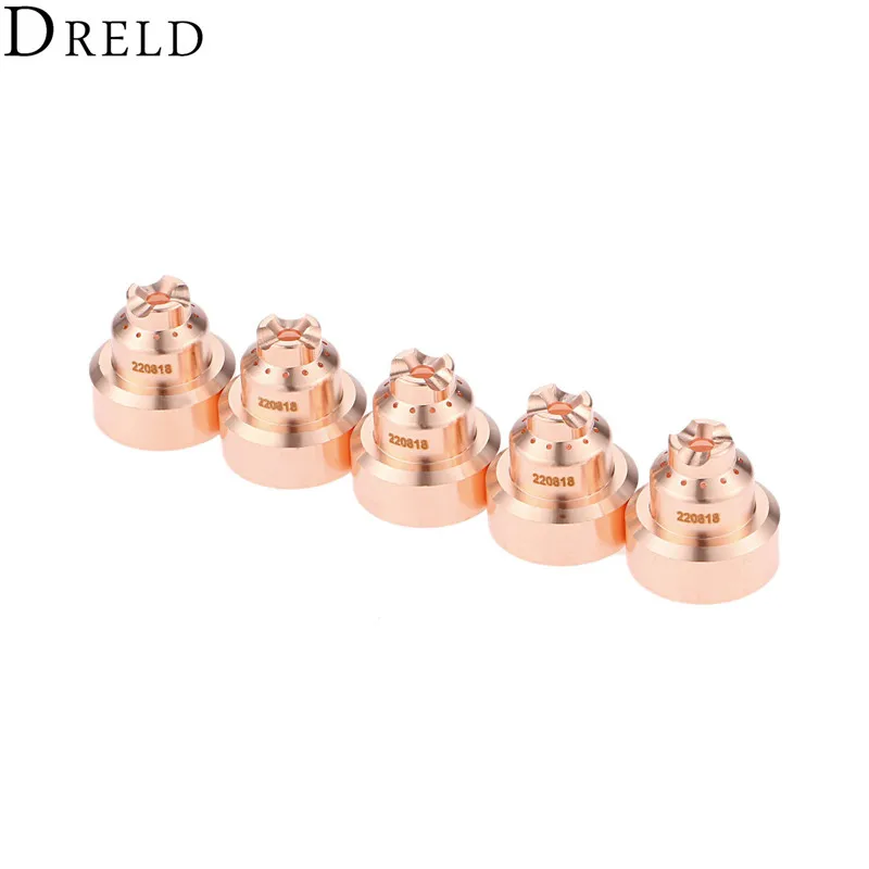 DRELD 5pcs 45A-85A Shield 220818 for 65 85 Plasma Cutting Torch Consumables Drag-cut Processes Welding & Soldering Supplies