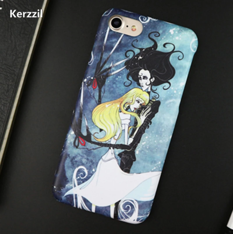 Чехол Kerzzil для Iphone 7 6 6S Мультяшные ножницы руки любимая девушка iPhone 6s Plus матовая