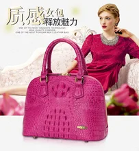 100% genuine crocodile skin Women Messegner Bag , Authentic Crocodile Skin Womens Shell Cross Body Bag Purse Handbag