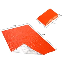 Спорт аварийный термальный одеяло Открытый ультра-тонкий зонт многоразовый портативный коврик для пикника