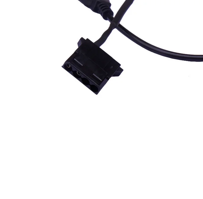 10 قطعة 30 سنتيمتر USB إلى 4 دبوس PC تماما وحدة معالجة خارجية للحاسوب التبريد مروحة مهائي كابلات الحبل