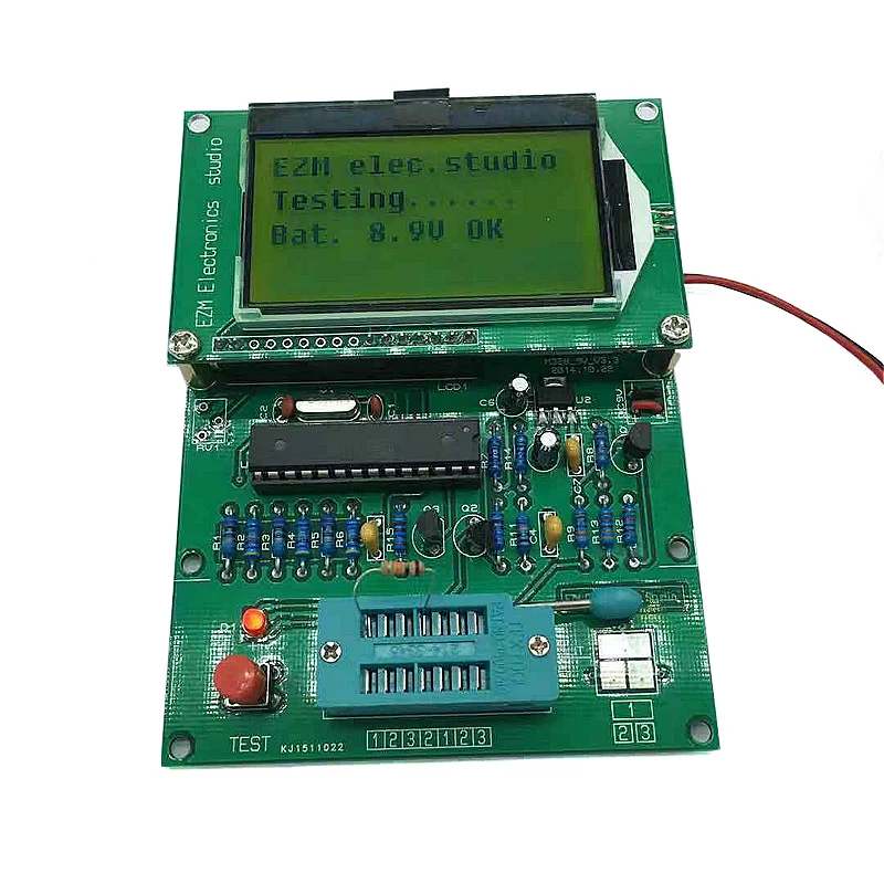 

New GM328 Professional Electronic Component Test Transistor Tester Capacitance Meter LCD Display Diode Measurement