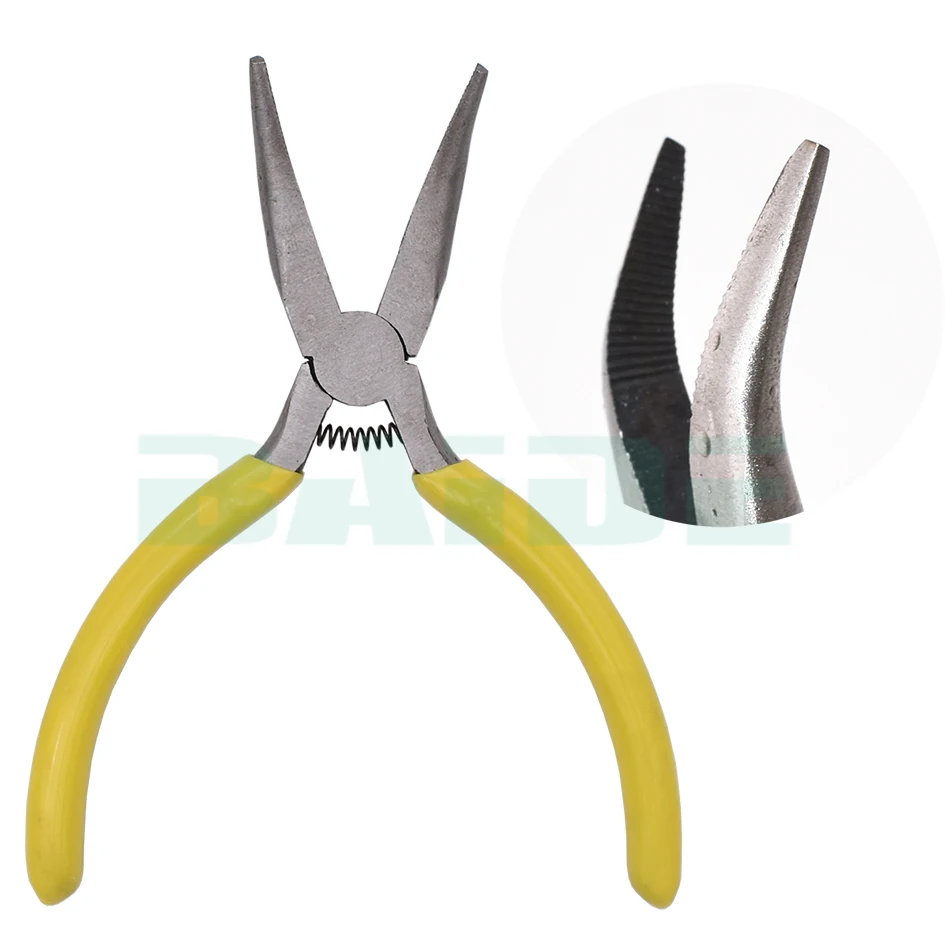 curved nose pliers
