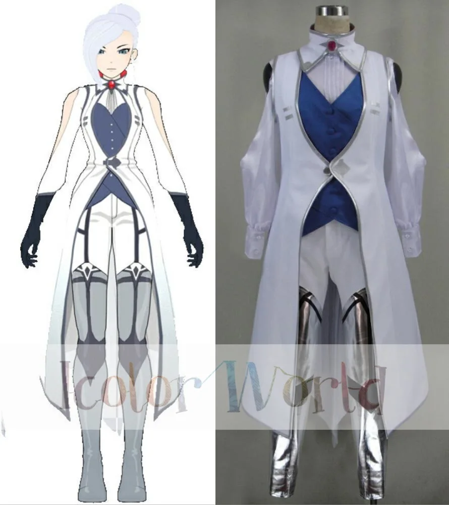 Rwby Winter Schnee Cosplay Costume Halloween Costume In Game Costumes