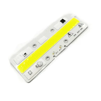 

10pcs LED COB Chip 220V 50W LED Bulb Lamp Input Smart IC Flood Light Spotlight White color