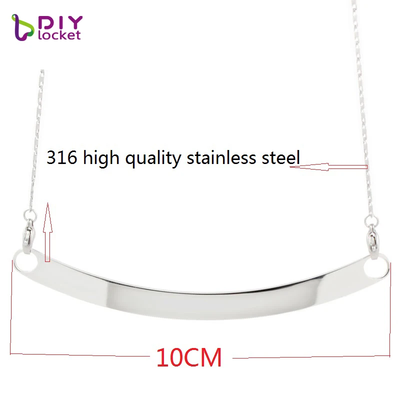Silver Curved Bar LSBR025 