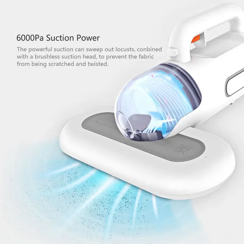 Xiaomi SWDK беспроводной ручной пылесос для удаления Клеща KC101 контроллер пылевого клеща Ультрафиолетовый очиститель со встроенным аккумулятором
