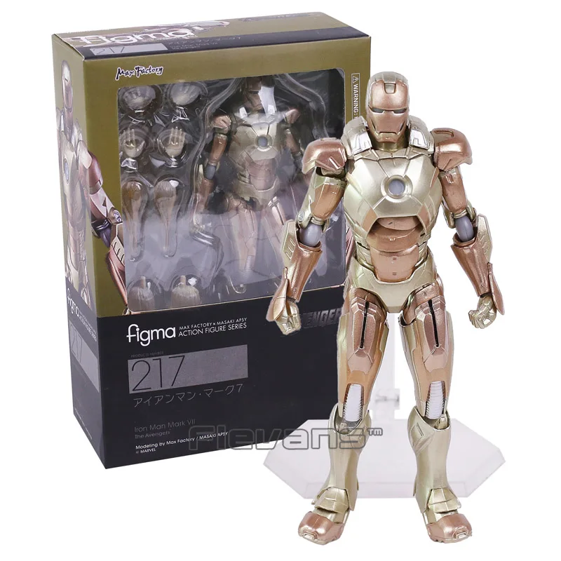 

Iron Man 3 Figma 217 / Figma EX-026 Iron Man Mark XXI (MIDAS) PVC Action Figure Collectible Model Toy