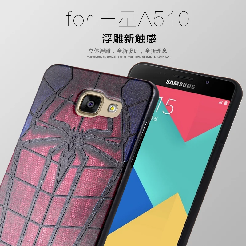 Cartoon 3D Stereo Relief Painting TPU Gel Soft Silicone back case skin cover For Samsung Galaxy A5 2016 A5+ A510 A510F A5100 |