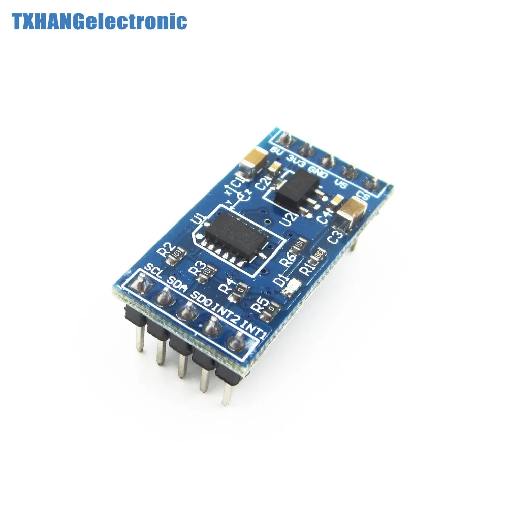 Integrated Circuits 3 axis Digital Gravity Sensor ADXL345 Acceleration Module Tilt Sensor For Arduino adxl345 accelerometer