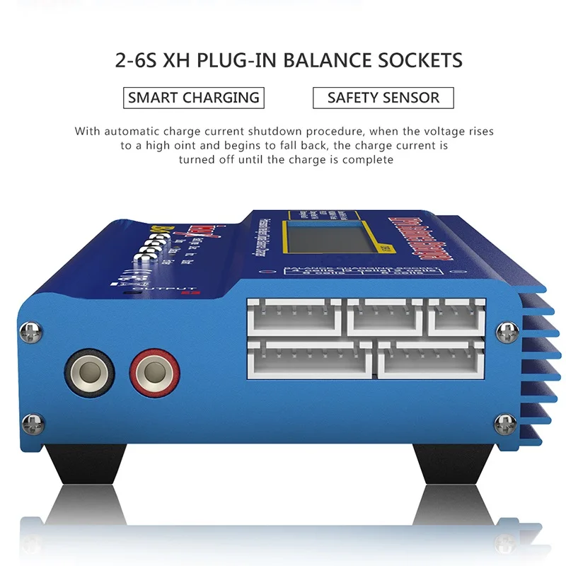 Imax B6 12 в зарядное устройство 80 Вт Lipro баланс зарядное устройство NiMh Li-Ion Ni-Cd цифровой радиоуправляемое зарядное устройство 12 В 6A адаптер питания EU/US зарядное устройство
