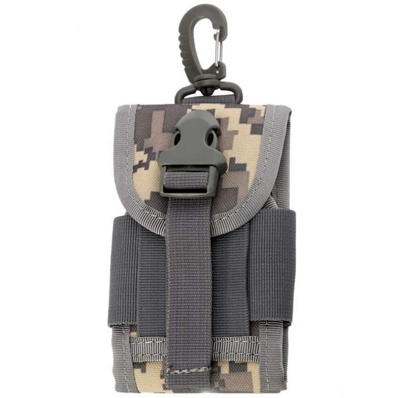Running Bags Outdoor Camping Hunting Bag Tactical Molle Cell Phone Hiking Waist Bag Pouch Survival Travel