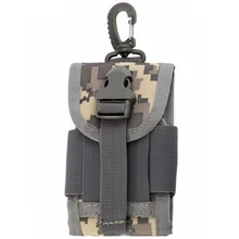 Running Bags Outdoor Camping Hunting Bag Tactical Molle Cell Phone Hiking Waist Bag Pouch Survival Travel