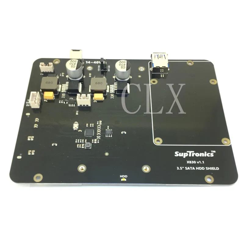 Расширительная плата для жесткого диска SATA 3 5 дюйма X830 модуль расширения Pi3 B