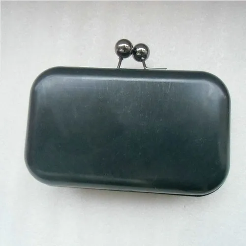 16-x-10-cm-gun-metal-purse-frame-with-ball-clasp-plastic-box-4-sets-lot