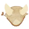 MagiDeal Horse Crochet Fly Veil Breathable Cotton Ear Net / Bonnet / Hood - Various Colors 2