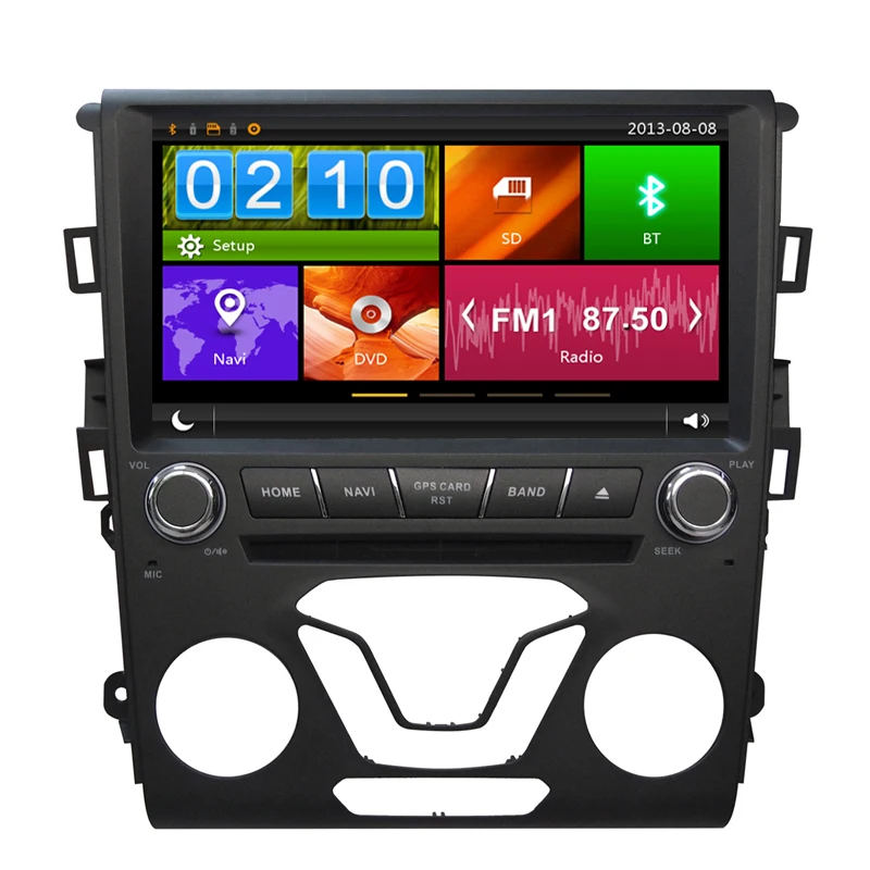 Автомобильный 9-дюймовый DVD-плеер с GPS навигацией для Ford Mondeo 2013 2014 2015 (2 A/C) радио