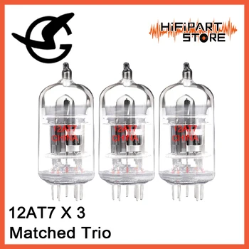 

3pcs Shuguang 12AT7 / ECC81 Valve Matched Trio Tube amplifier accessories Repalce Psvane GV JJ GOLD LION Mullard 12AT7